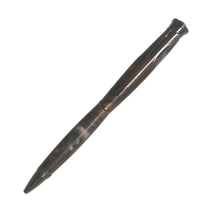 _PKSL_1_GM Slimline Dark Gun Metal Twist Pen Kit